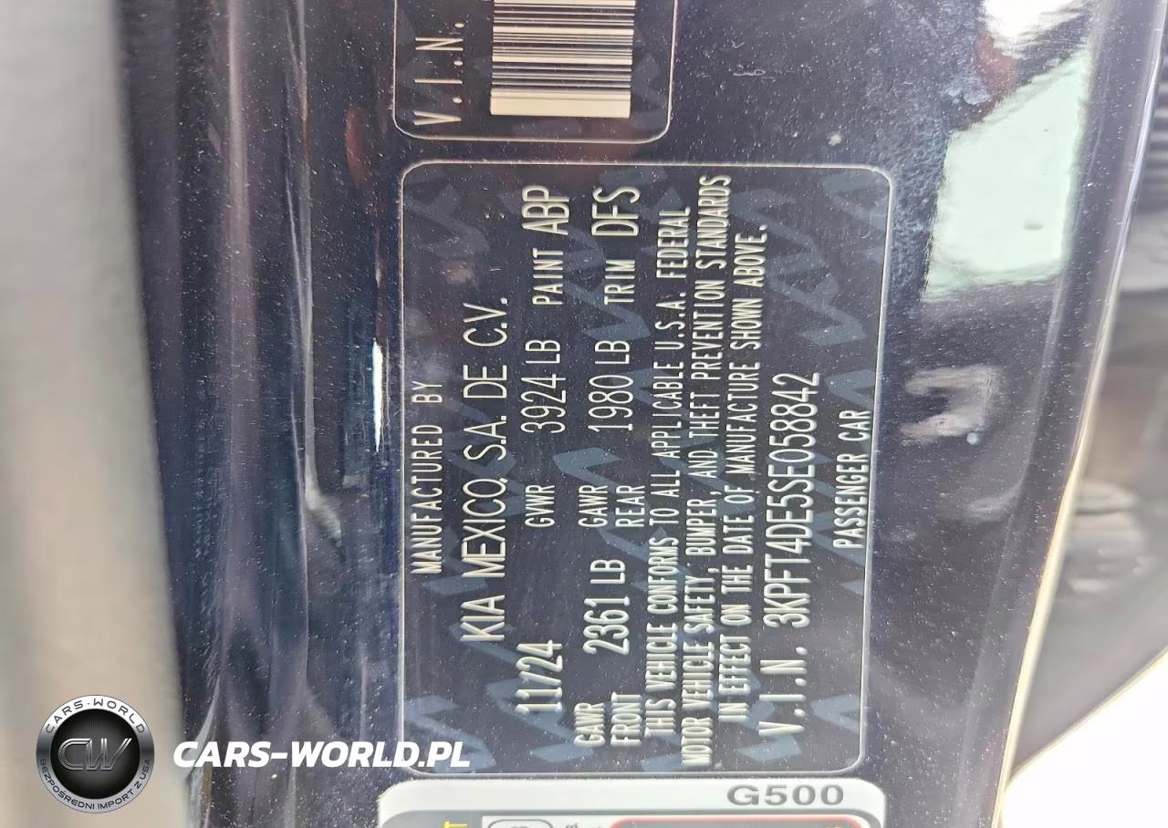 2025 Kia K4 Lxs VIN:3KPFT4DE5SE058842 - 12