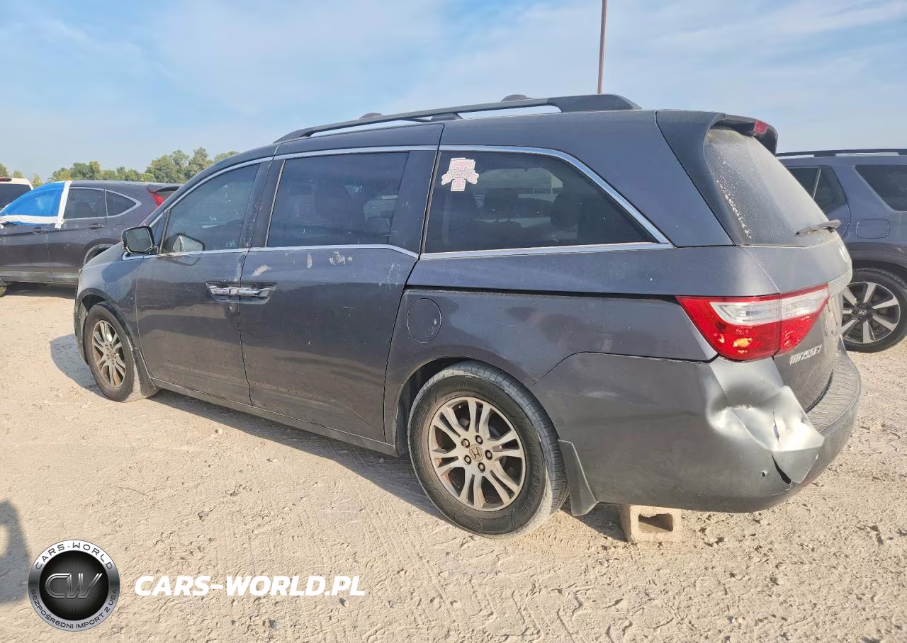 2012 Honda Odyssey Exl VIN:5FNRL5H65CB146579 - 2