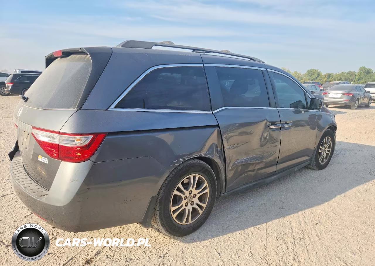 2012 Honda Odyssey Exl VIN:5FNRL5H65CB146579 - 3