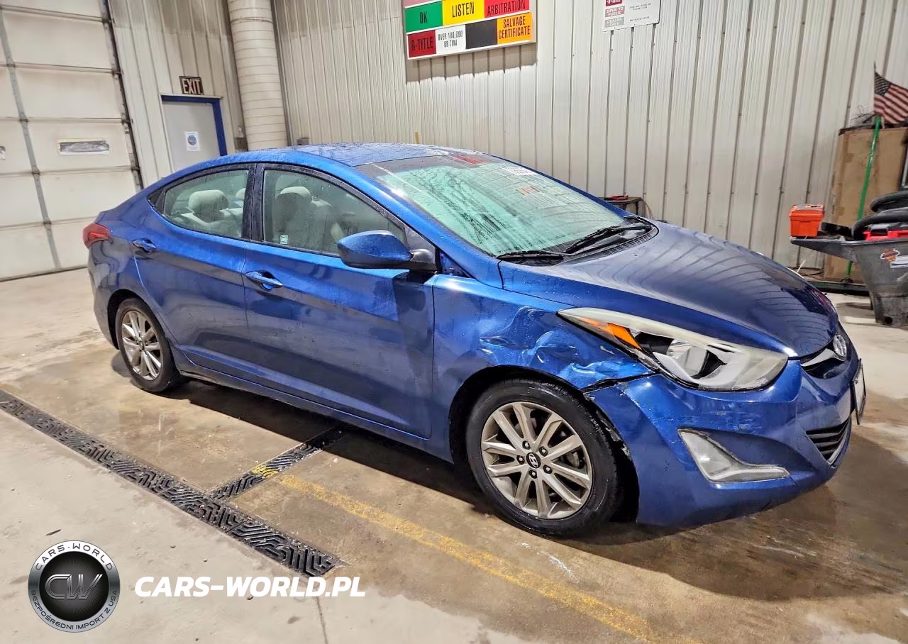 2015 Hyundai Elantra Se VIN:KMHDH4AE3FU251524 - 4