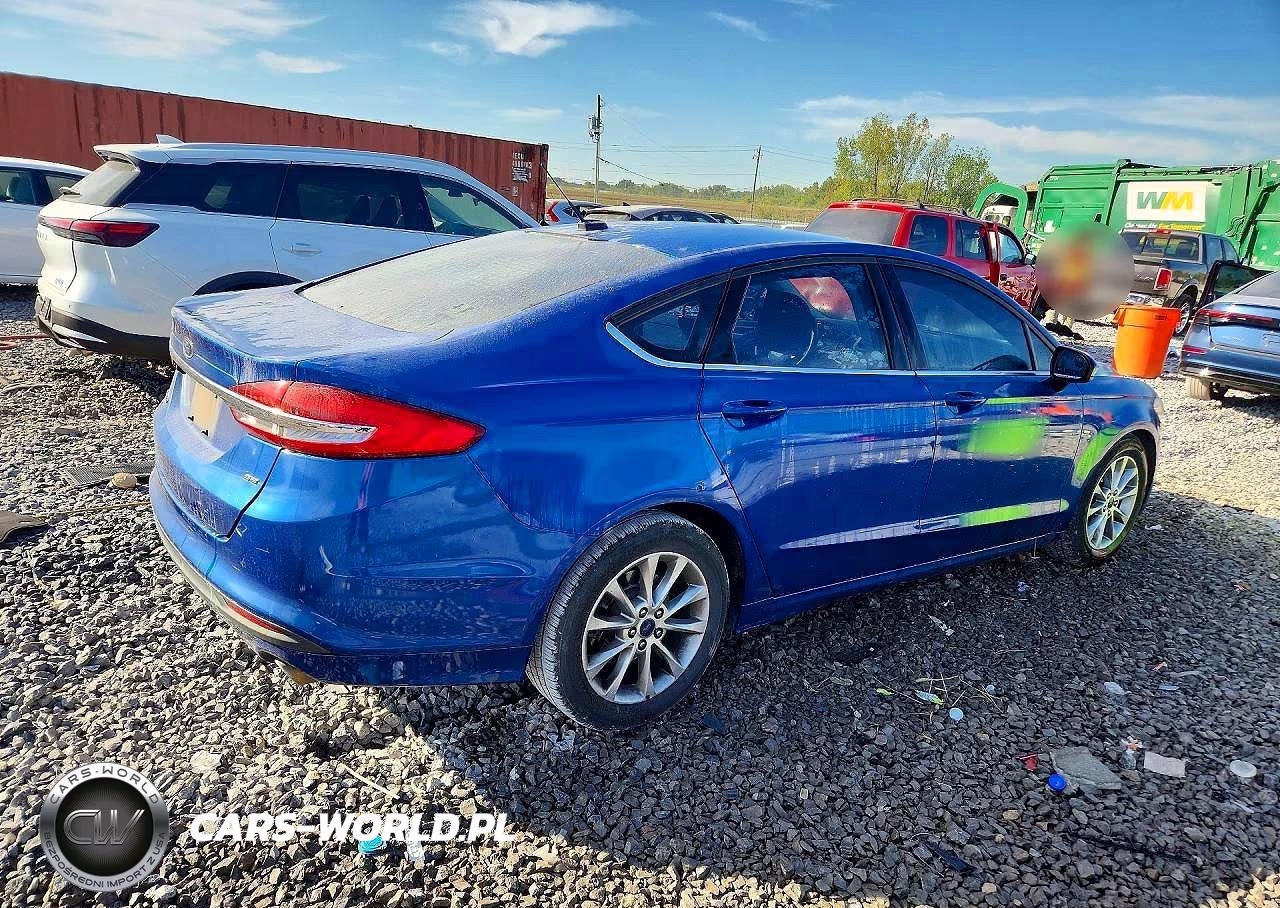 2017 Ford Fusion Se VIN:3FA6P0H78HR145005 - 3