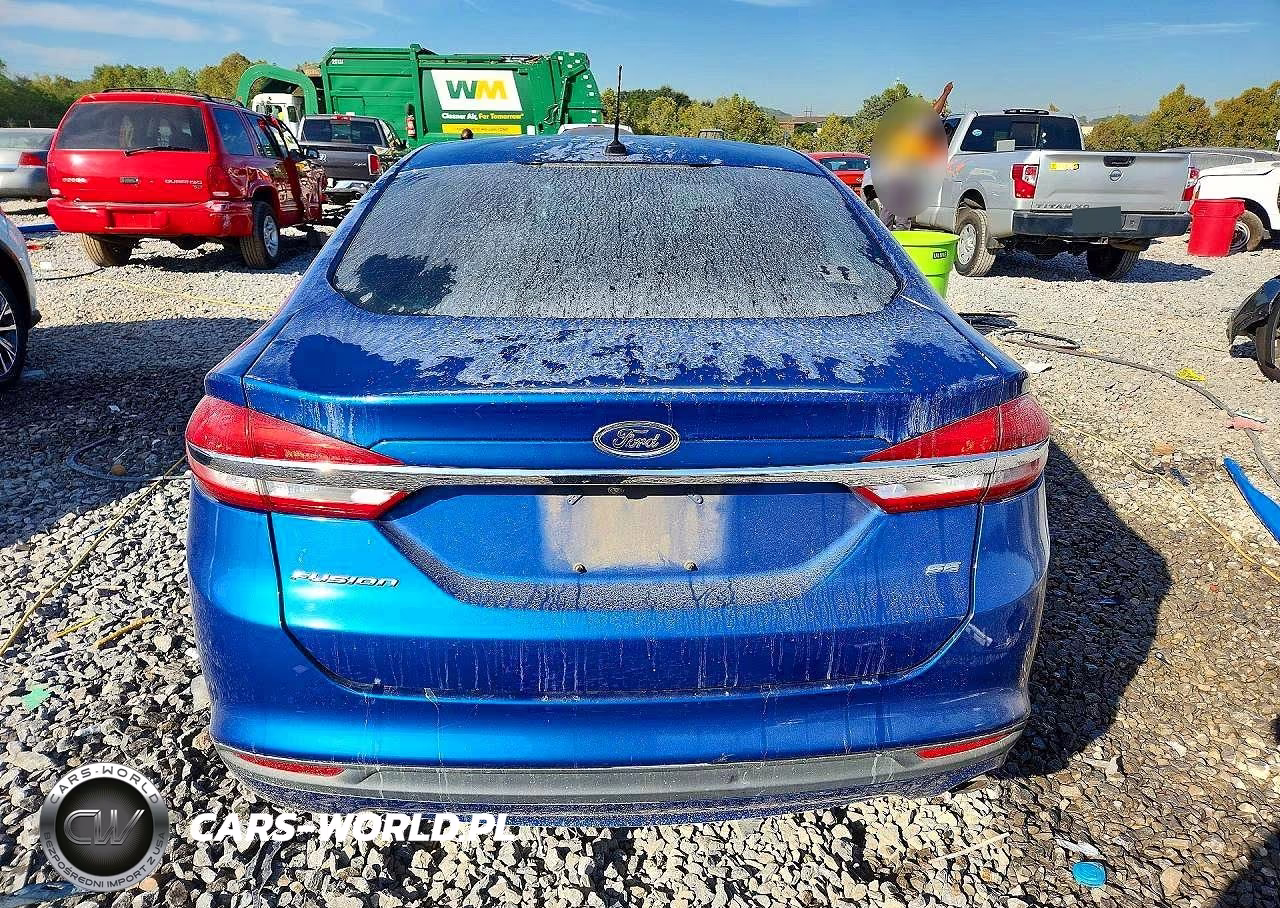 2017 Ford Fusion Se VIN:3FA6P0H78HR145005 - 6