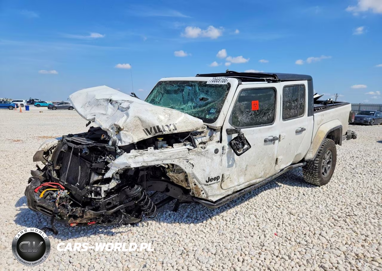 2022 Jeep Gladiator Sport VIN:1C6JJTAM8NL118976 - 1