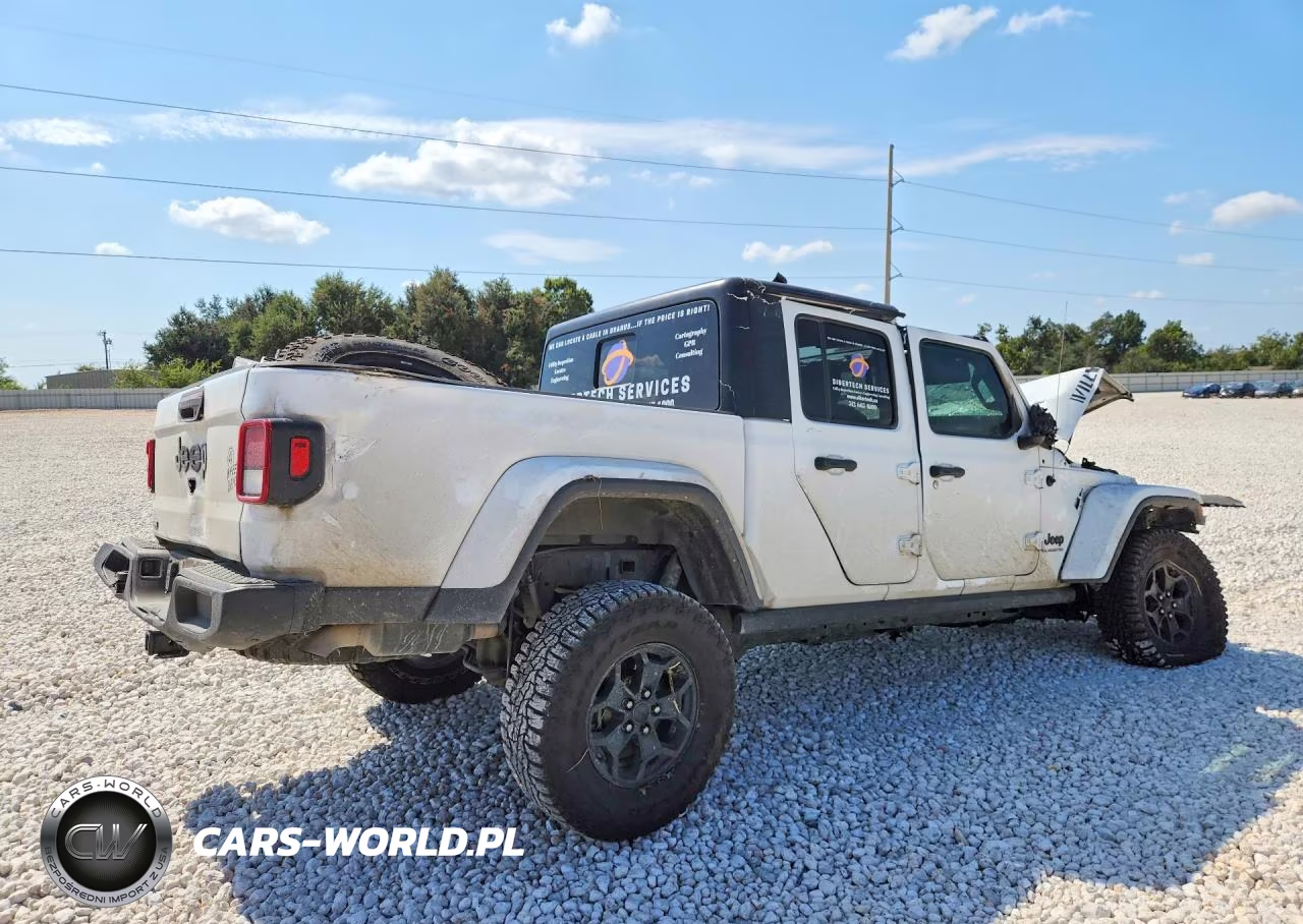 2022 Jeep Gladiator Sport VIN:1C6JJTAM8NL118976 - 3