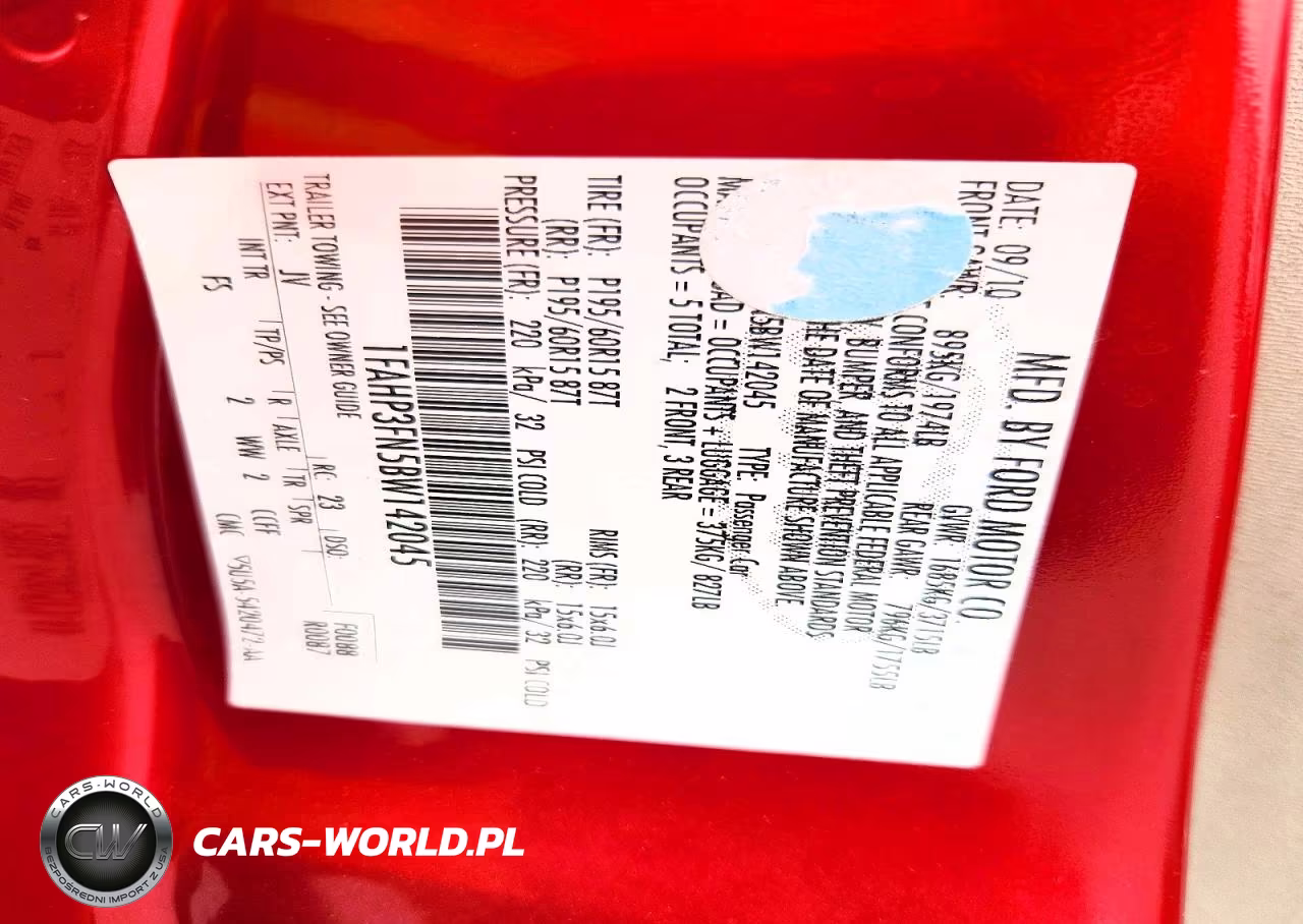 2011 Ford Focus Se VIN:1FAHP3FN5BW142045 - 12