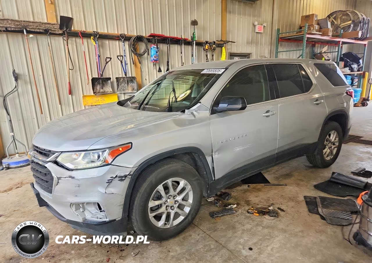 2021 Chevrolet Traverse Ls VIN:1GNEVLKW0MJ196684 - 1