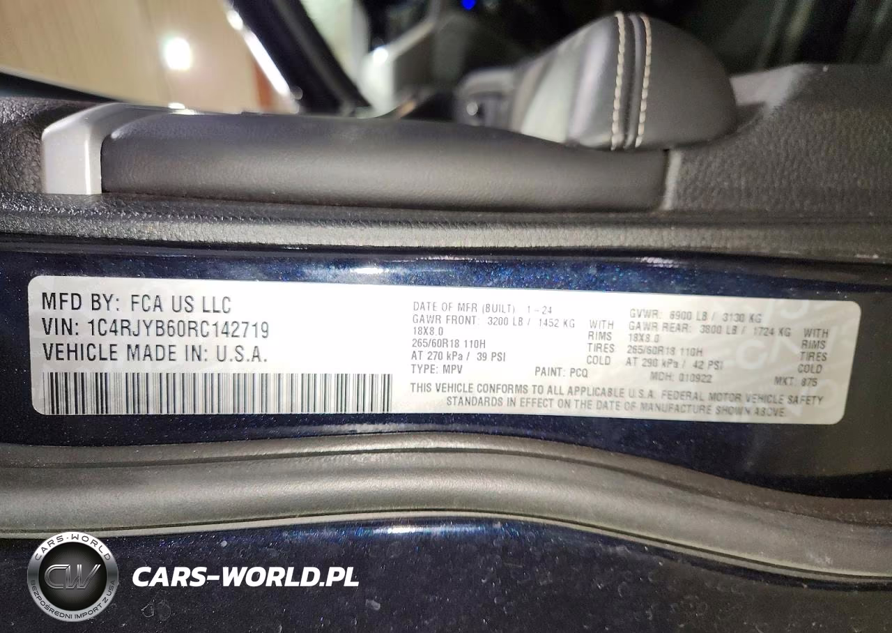 2024 Jeep Grand Cherokee Limited 4Xe VIN:1C4RJYB60RC142719 - 13