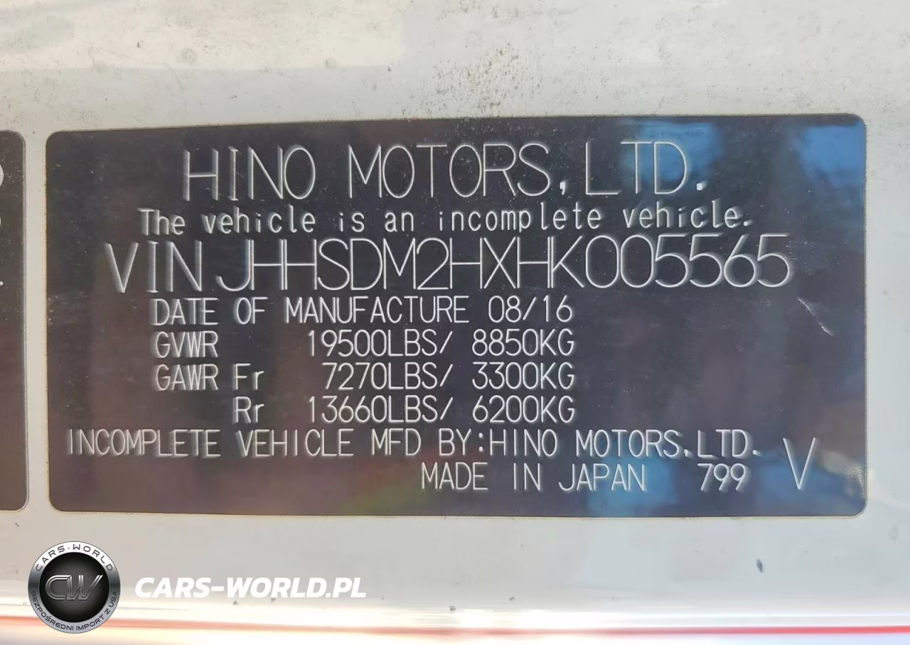2017 Hino 195 VIN:JHHSDM2HXHK005565 - 13