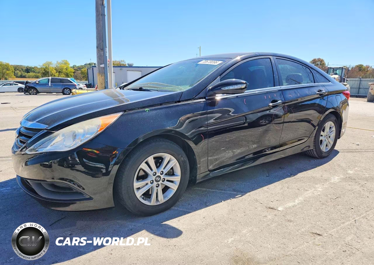 2014 Hyundai Sonata Gls VIN:5NPEB4AC9EH893408 - 1