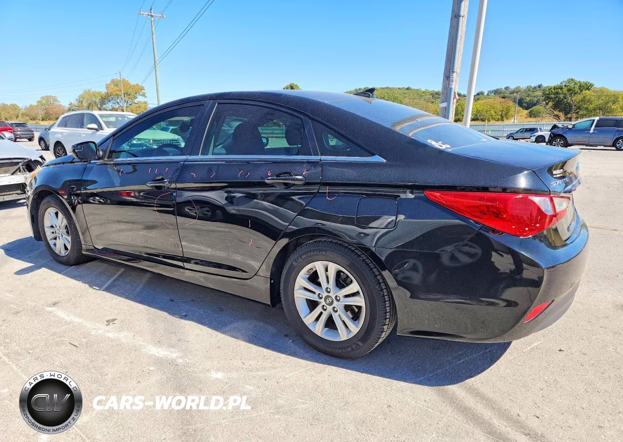 2014 Hyundai Sonata Gls VIN:5NPEB4AC9EH893408 - 2