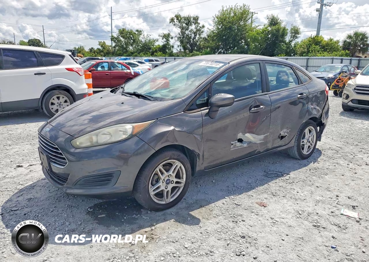 2017 Ford Fiesta Se VIN:3FADP4BJ9HM167370 - 1
