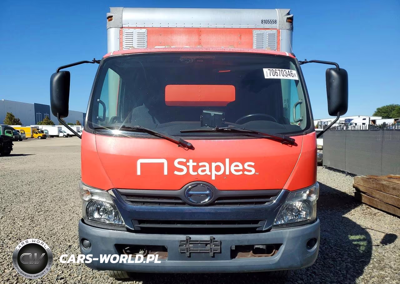 2018 Hino 195 Box Truck VIN:JHHSDM2H4JK006376 - 5