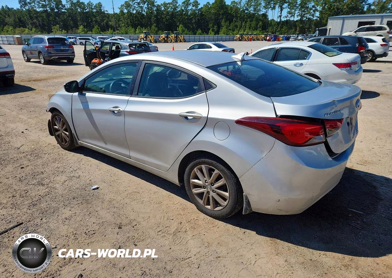 2014 Hyundai Elantra Se VIN:5NPDH4AE1EH455154 - 2
