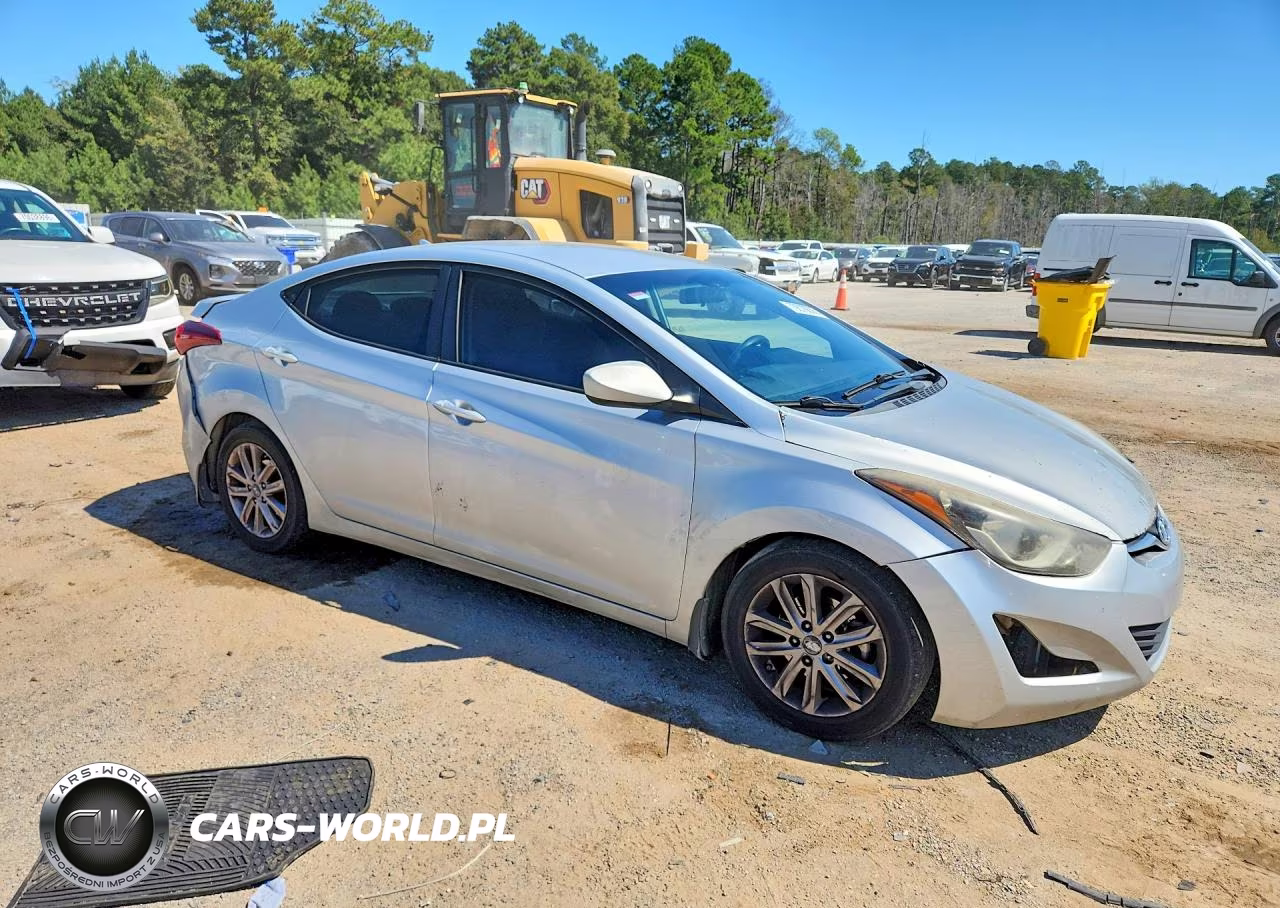 2014 Hyundai Elantra Se VIN:5NPDH4AE1EH455154 - 4