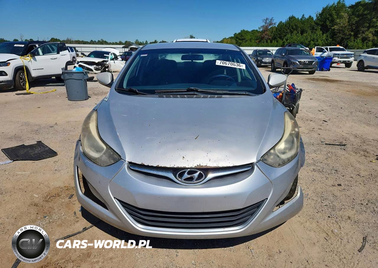 2014 Hyundai Elantra Se VIN:5NPDH4AE1EH455154 - 5