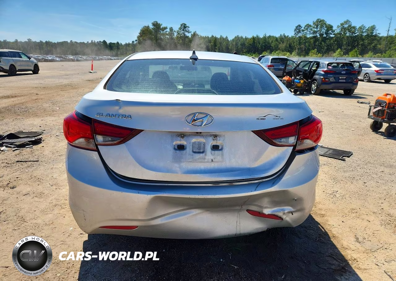 2014 Hyundai Elantra Se VIN:5NPDH4AE1EH455154 - 6