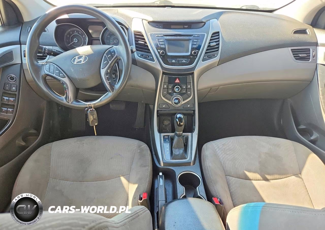2014 Hyundai Elantra Se VIN:5NPDH4AE1EH455154 - 8