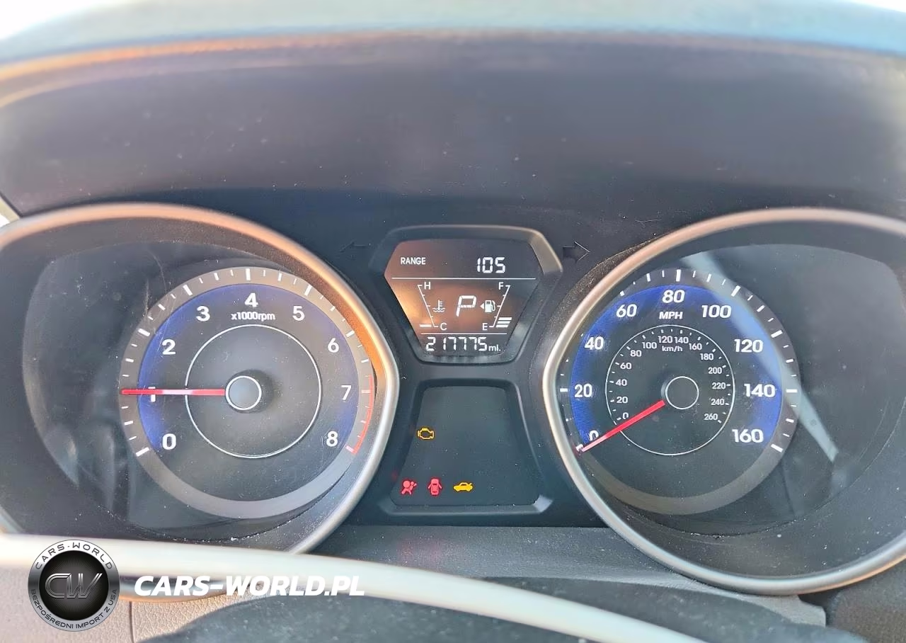 2014 Hyundai Elantra Se VIN:5NPDH4AE1EH455154 - 9