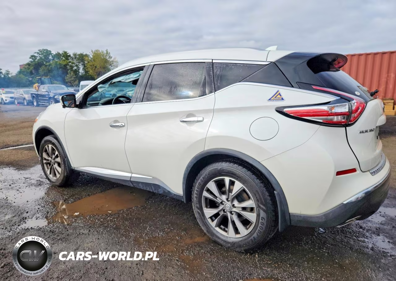 2017 Nissan Murano Sl VIN:5N1AZ2MH9HN178795 - 2