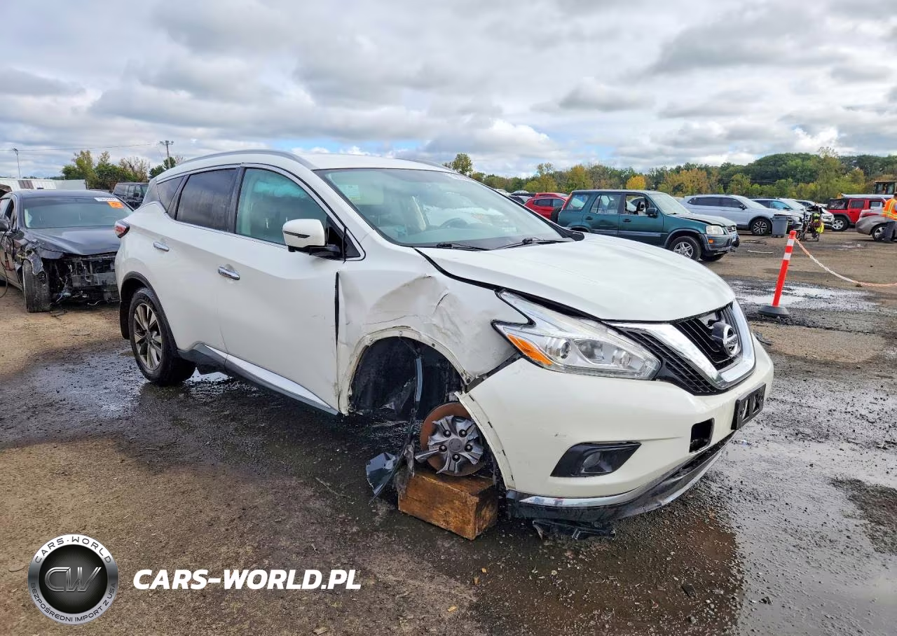 2017 Nissan Murano Sl VIN:5N1AZ2MH9HN178795 - 4