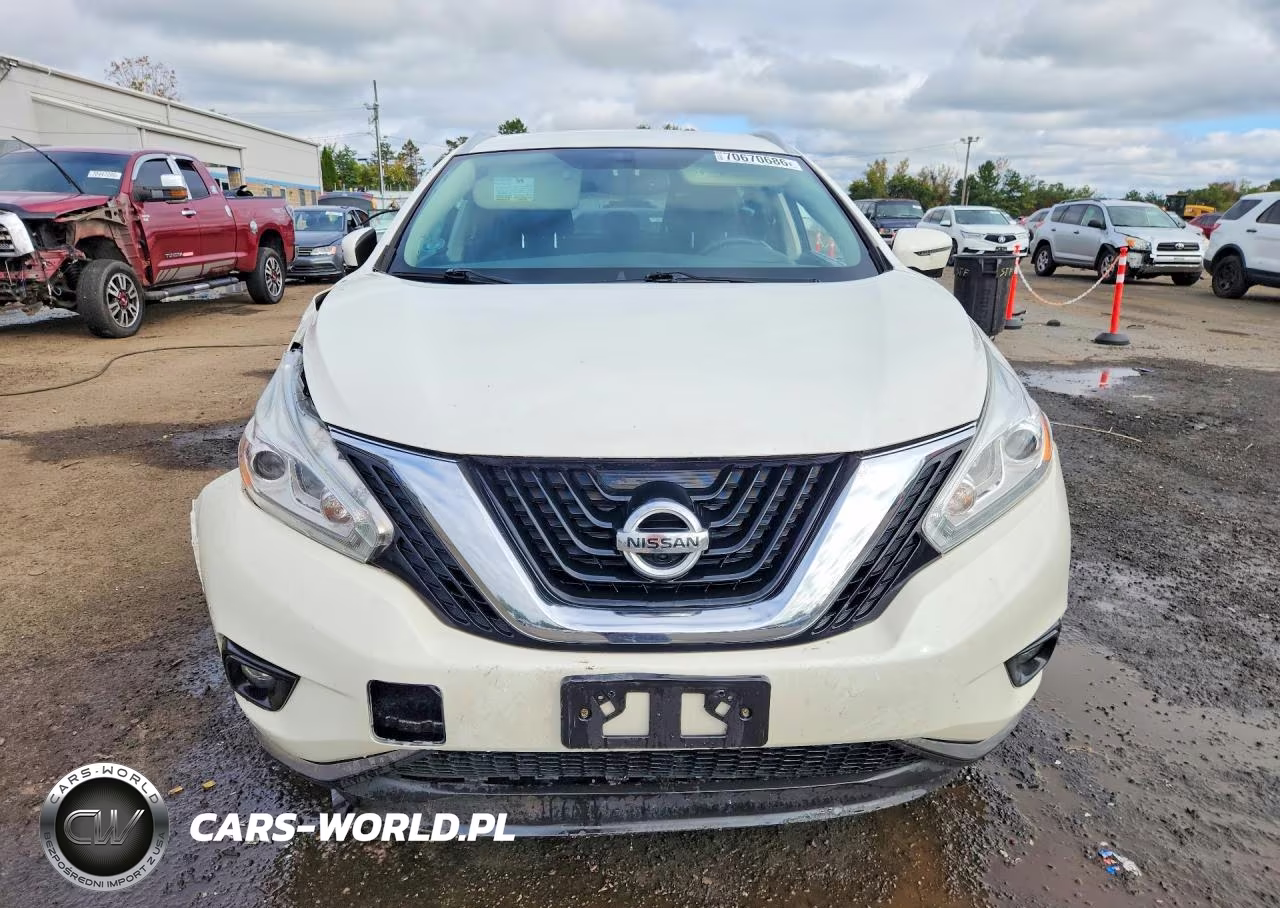 2017 Nissan Murano Sl VIN:5N1AZ2MH9HN178795 - 5