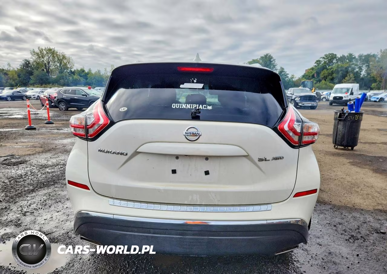 2017 Nissan Murano Sl VIN:5N1AZ2MH9HN178795 - 6