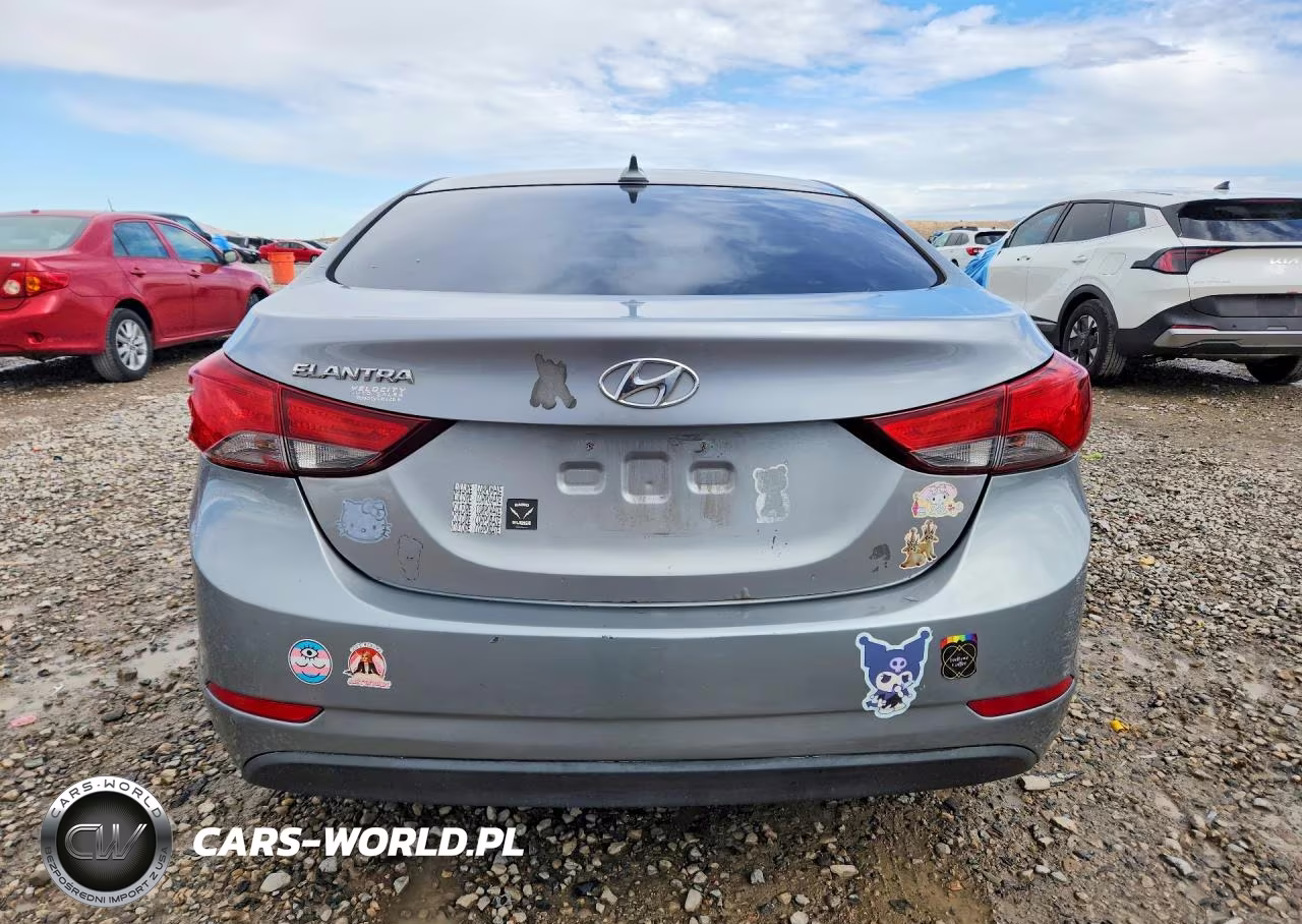 2016 Hyundai Elantra Se VIN:5NPDH4AE0GH751348 - 6