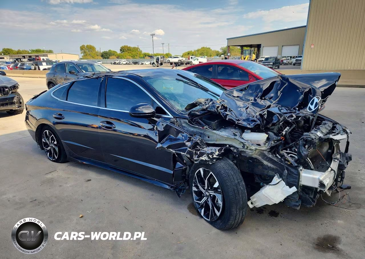 2025 Hyundai Sonata Sel VIN:KMHL64JA9SA485435 - 4