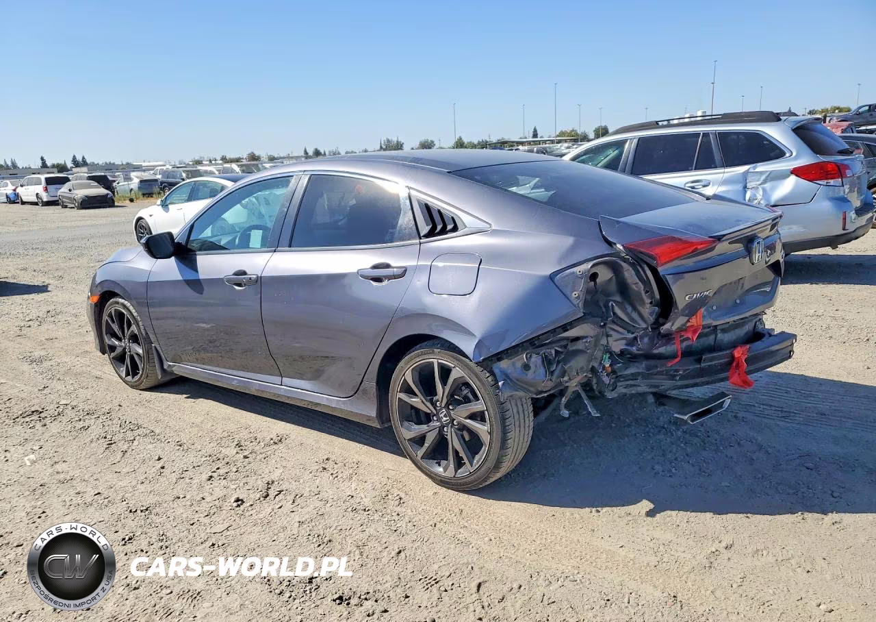 2020 Honda Civic Sport VIN:2HGFC2F84LH580414 - 2