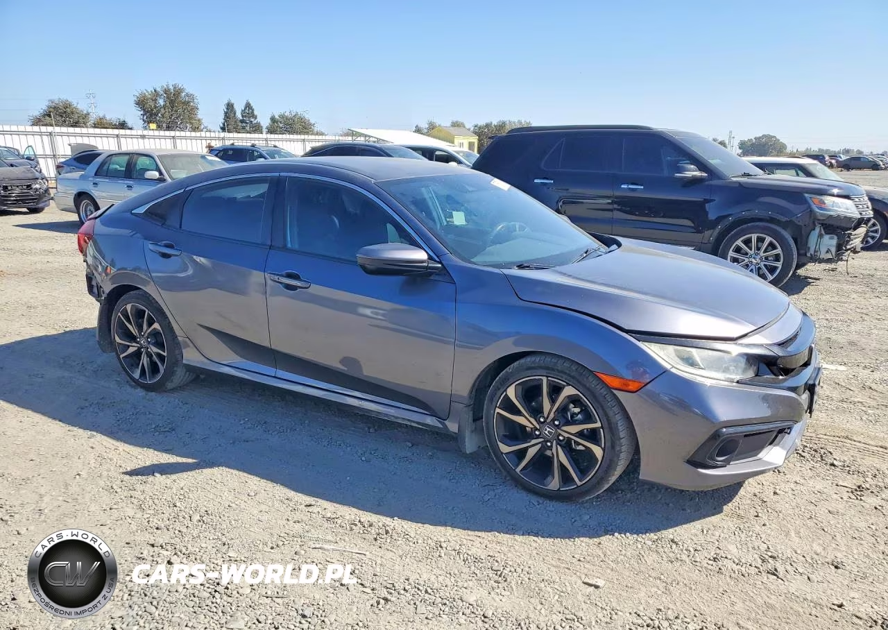 2020 Honda Civic Sport VIN:2HGFC2F84LH580414 - 4