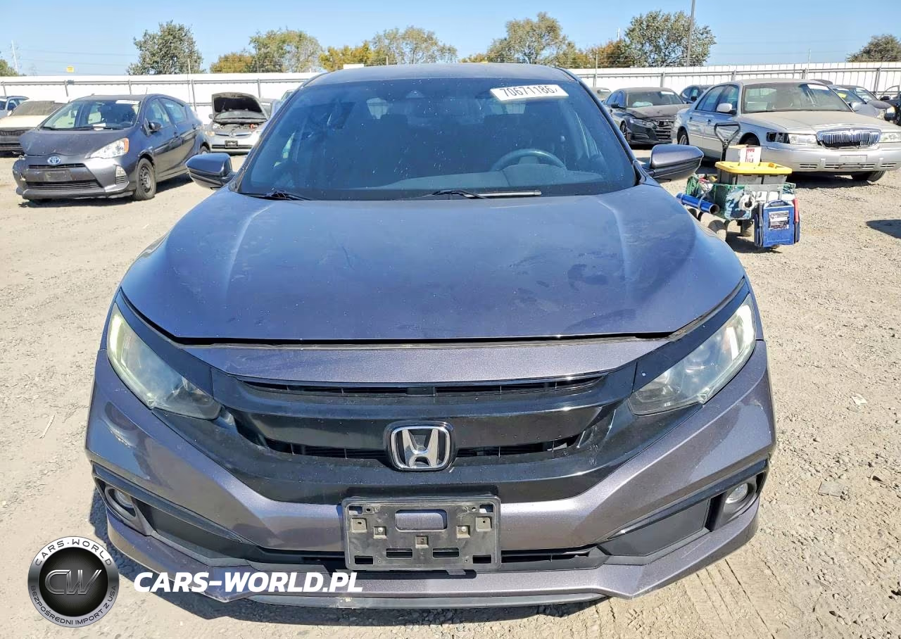 2020 Honda Civic Sport VIN:2HGFC2F84LH580414 - 5