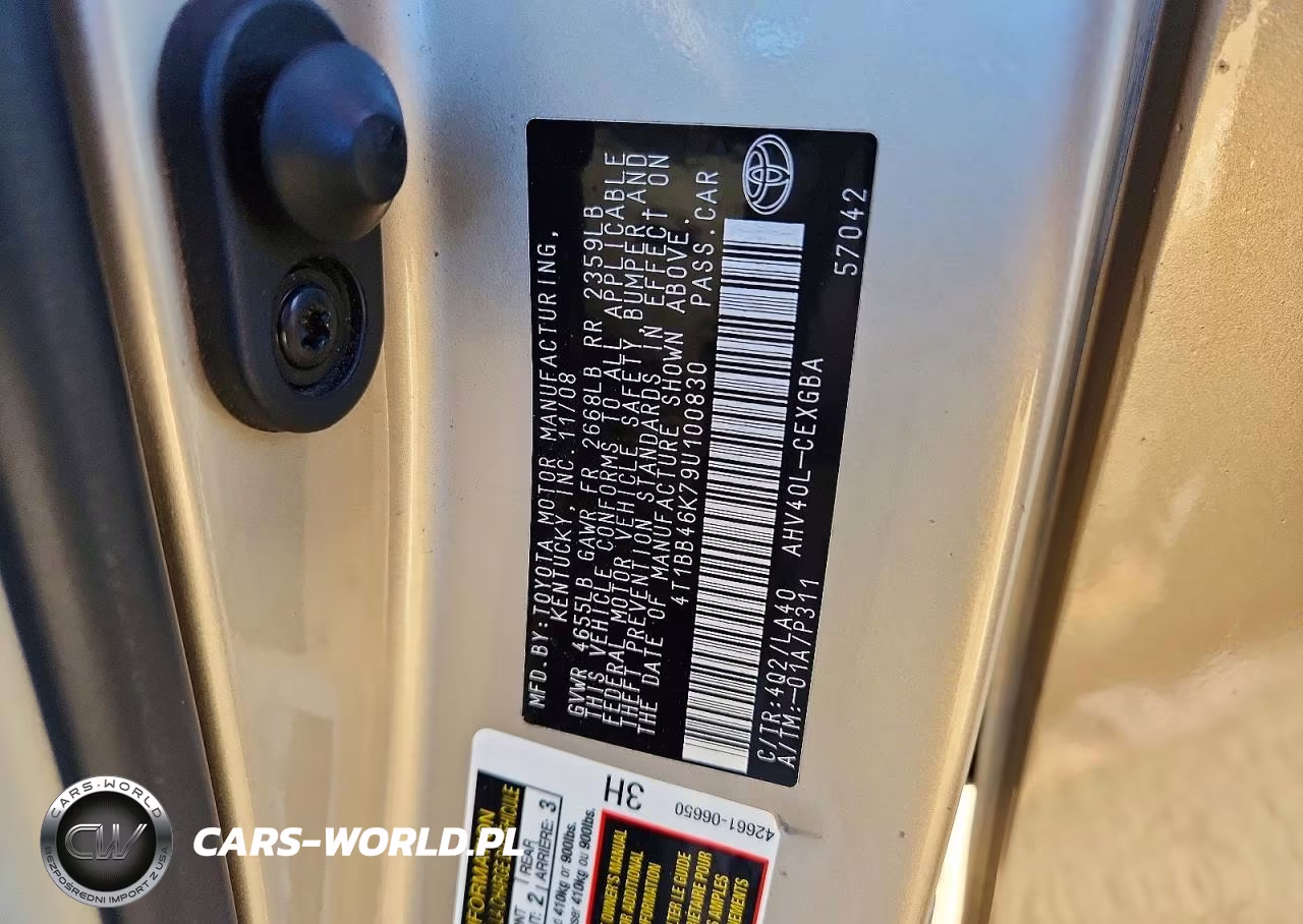 2009 Toyota Camry Hybrid VIN:4T1BB46K79U100830 - 12