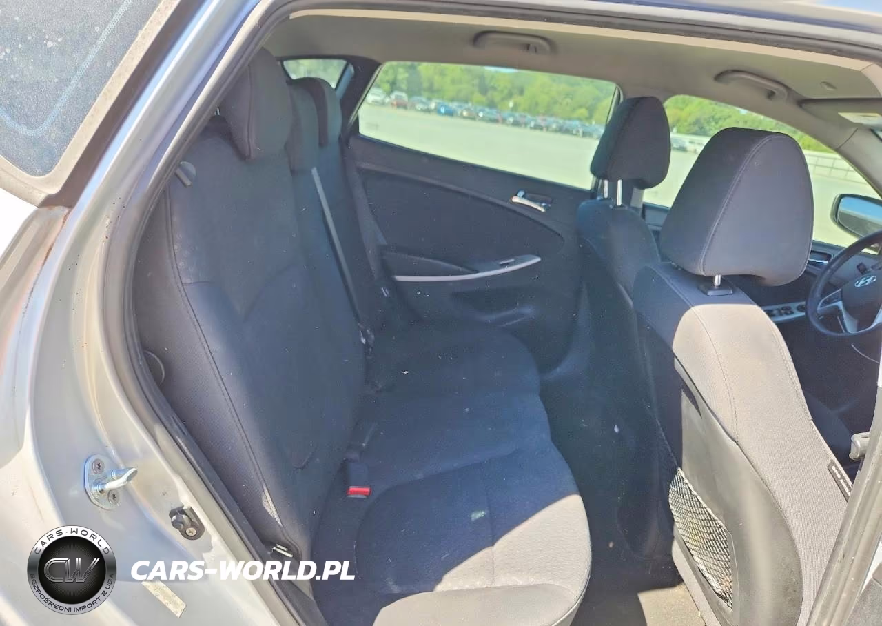 2012 Hyundai Accent Gls VIN:KMHCU5AE3CU006280 - 10