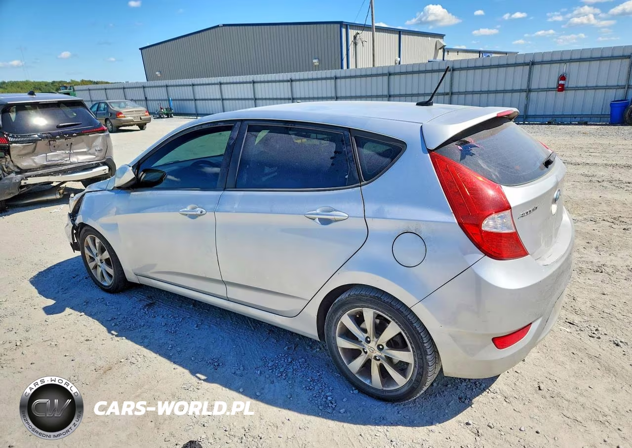 2012 Hyundai Accent Gls VIN:KMHCU5AE3CU006280 - 2
