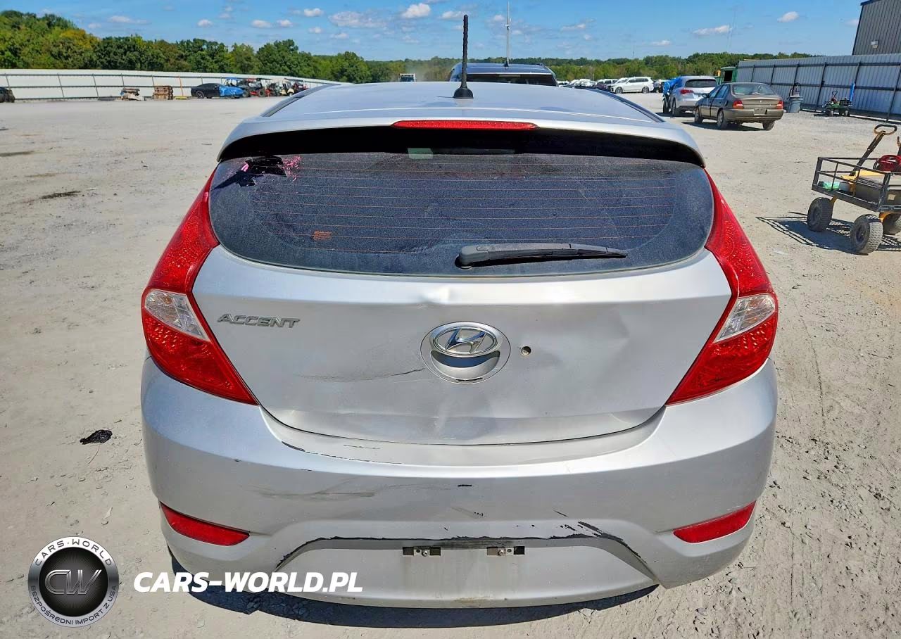 2012 Hyundai Accent Gls VIN:KMHCU5AE3CU006280 - 6