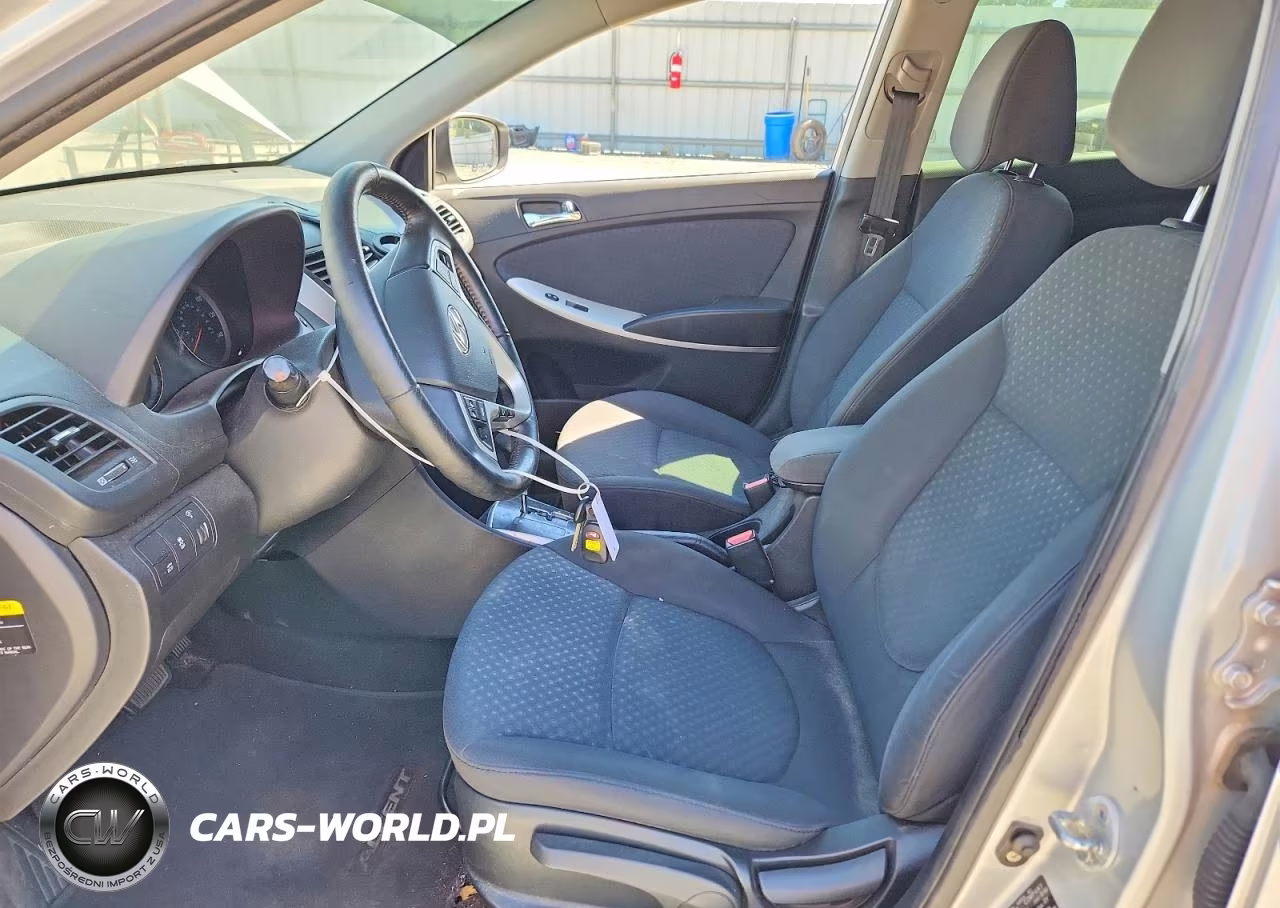 2012 Hyundai Accent Gls VIN:KMHCU5AE3CU006280 - 7