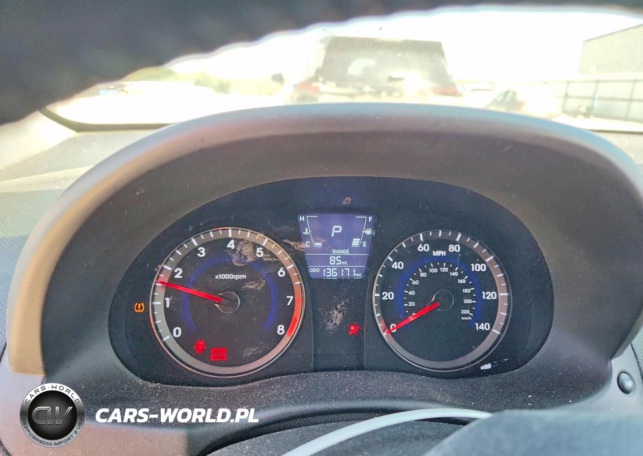 2012 Hyundai Accent Gls VIN:KMHCU5AE3CU006280 - 9