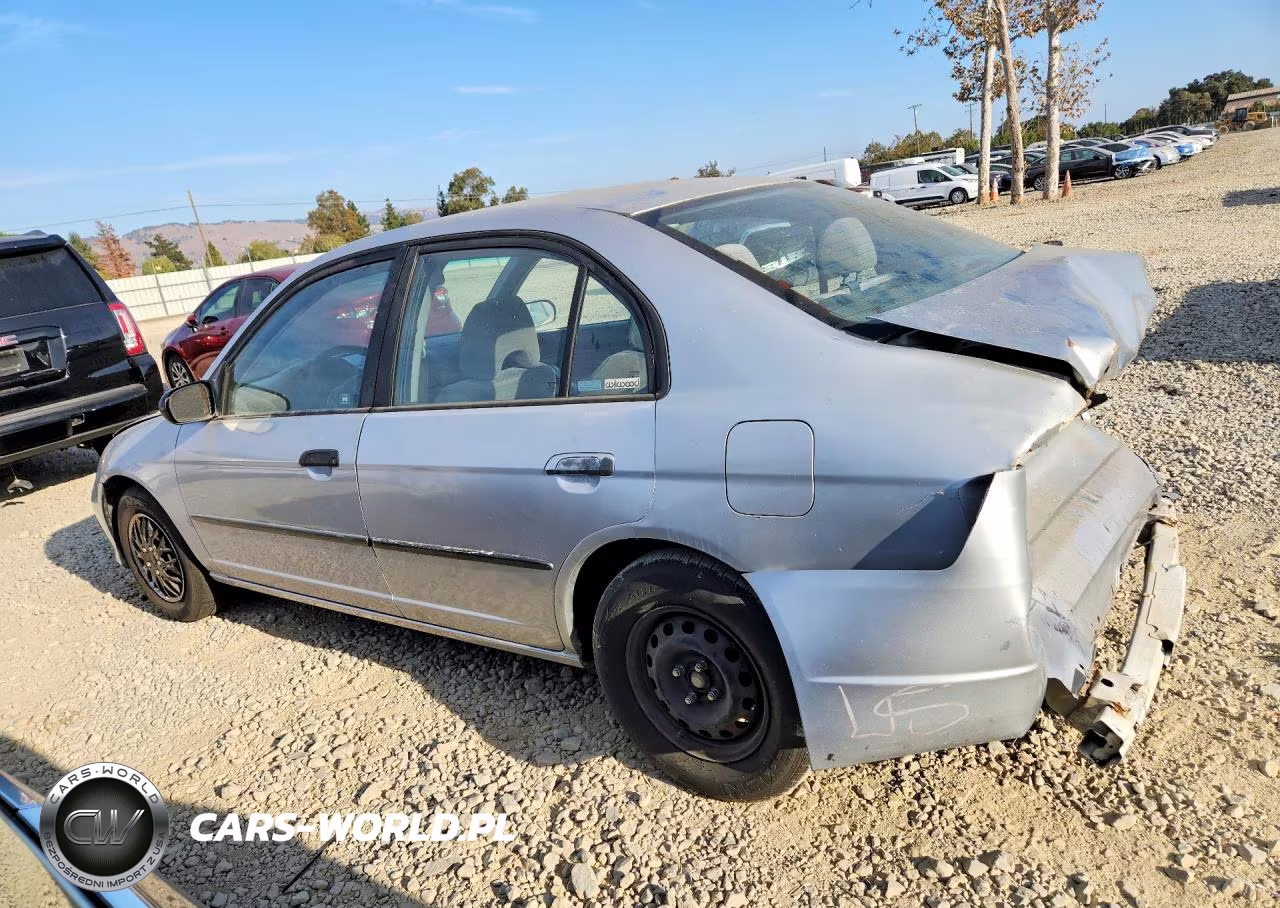 2004 Honda Civic Dx Vp VIN:1HGES16384L004830 - 2