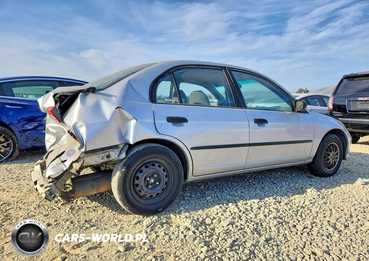 2004 Honda Civic Dx Vp VIN:1HGES16384L004830 - 3