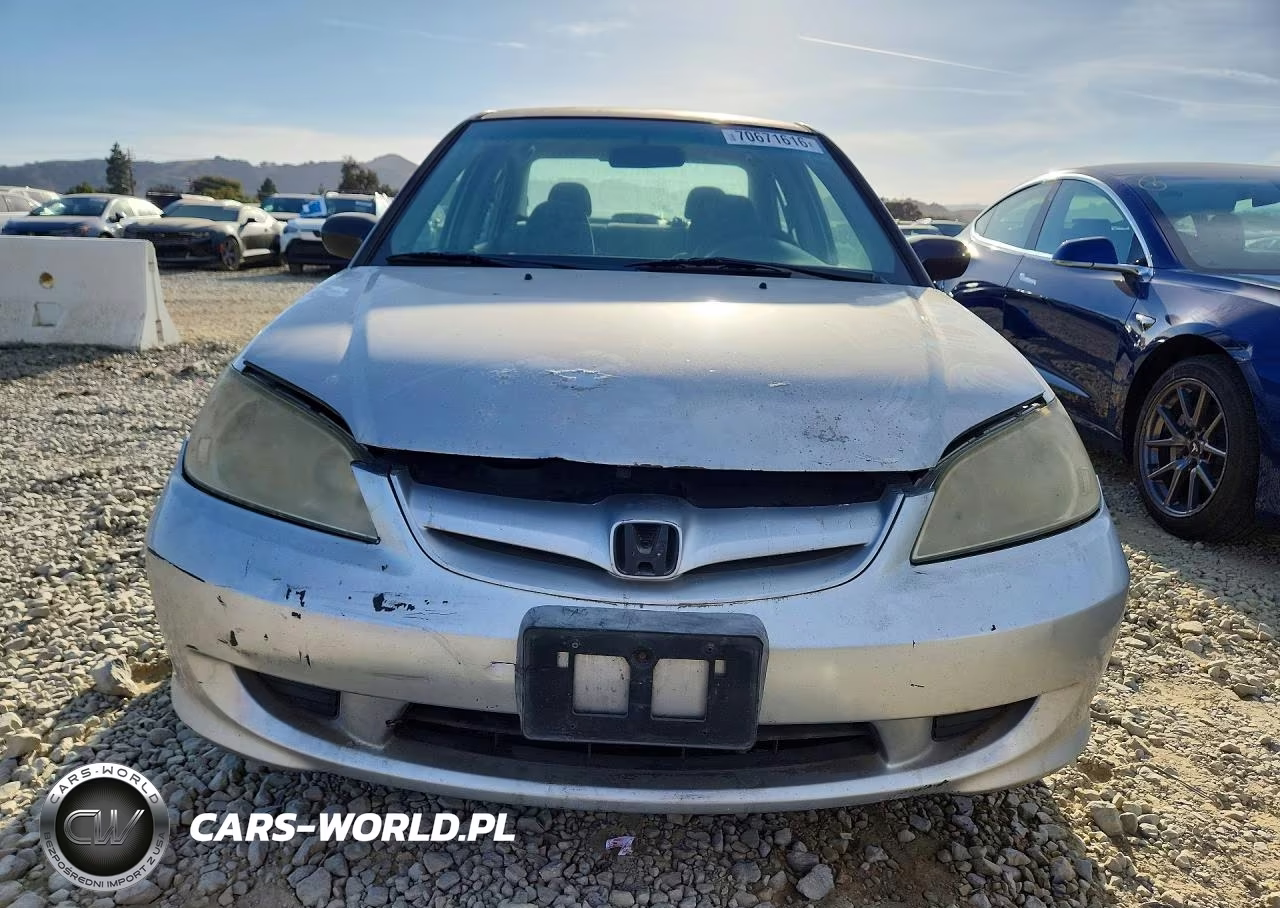 2004 Honda Civic Dx Vp VIN:1HGES16384L004830 - 5