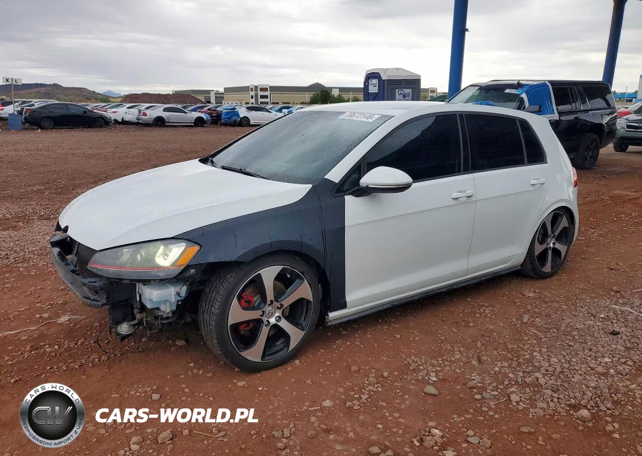 2015 Volkswagen Gti VIN:3VW4T7AU1FM091799 - 1