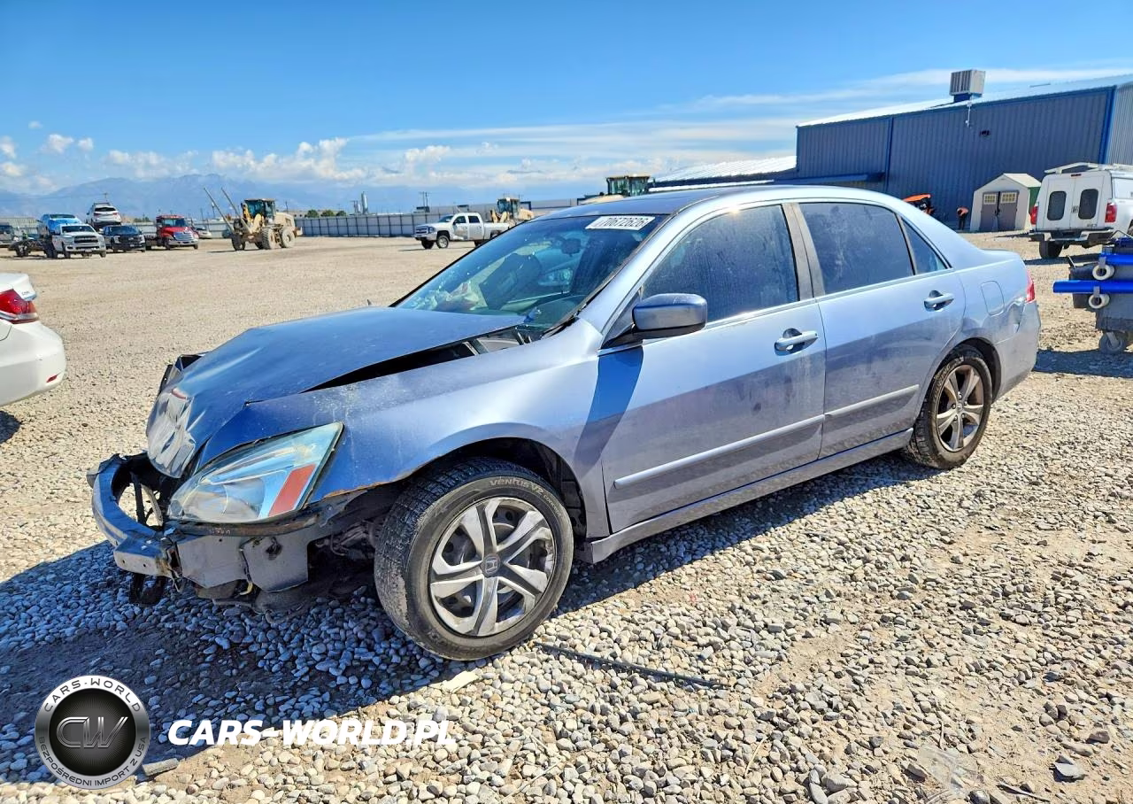 2007 Honda Accord Ex VIN:1HGCM665X7A064852 - 1