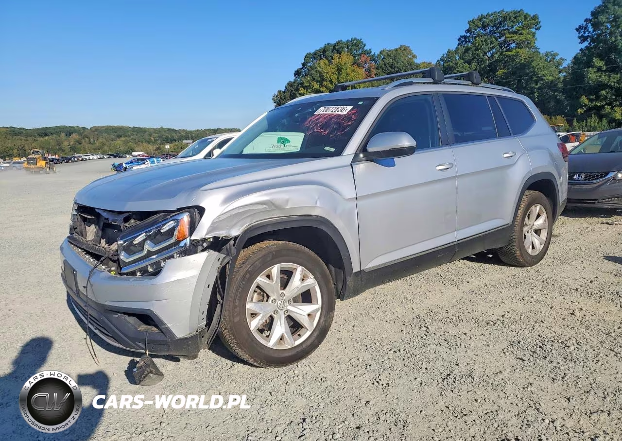 2018 Volkswagen Atlas Sel VIN:1V2MR2CA7JC529015 - 1