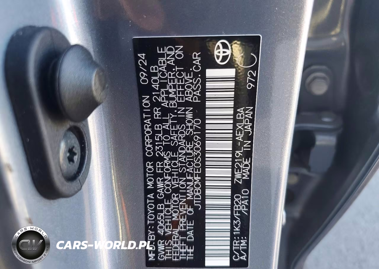 2025 Toyota Corolla Hybrid Le VIN:JTDBCMFE0S3069170 - 12