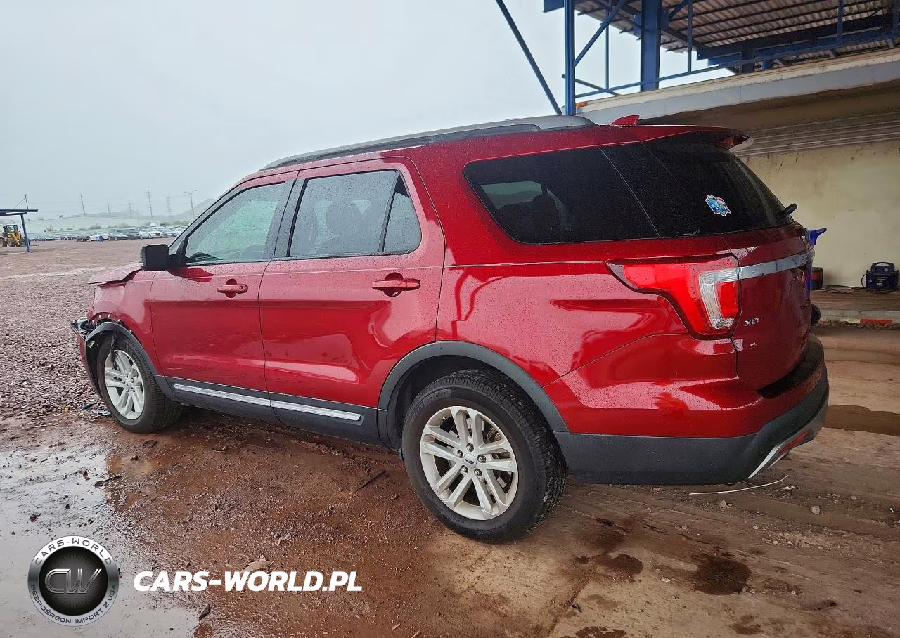 2017 Ford Explorer Xlt VIN:1FM5K7D88HGD55957 - 2