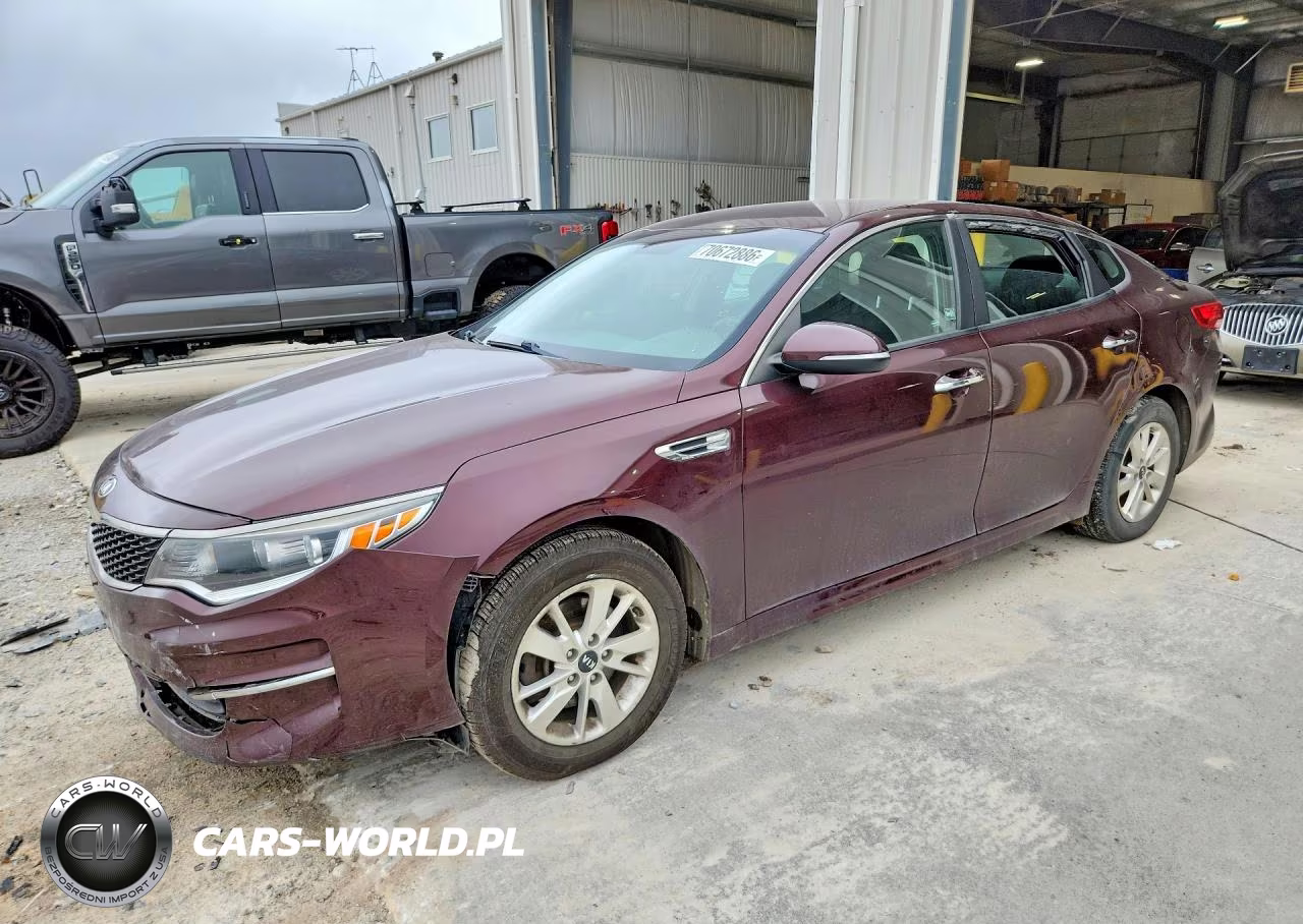 2016 Kia Optima Lx VIN:5XXGT4L38GG084743 - 1