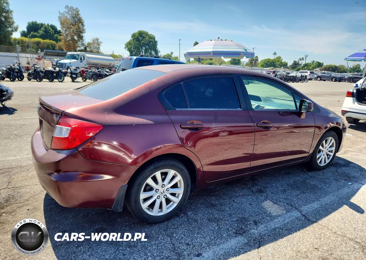 2012 Honda Civic Ex VIN:JHMFB2F82CS001400 - 3