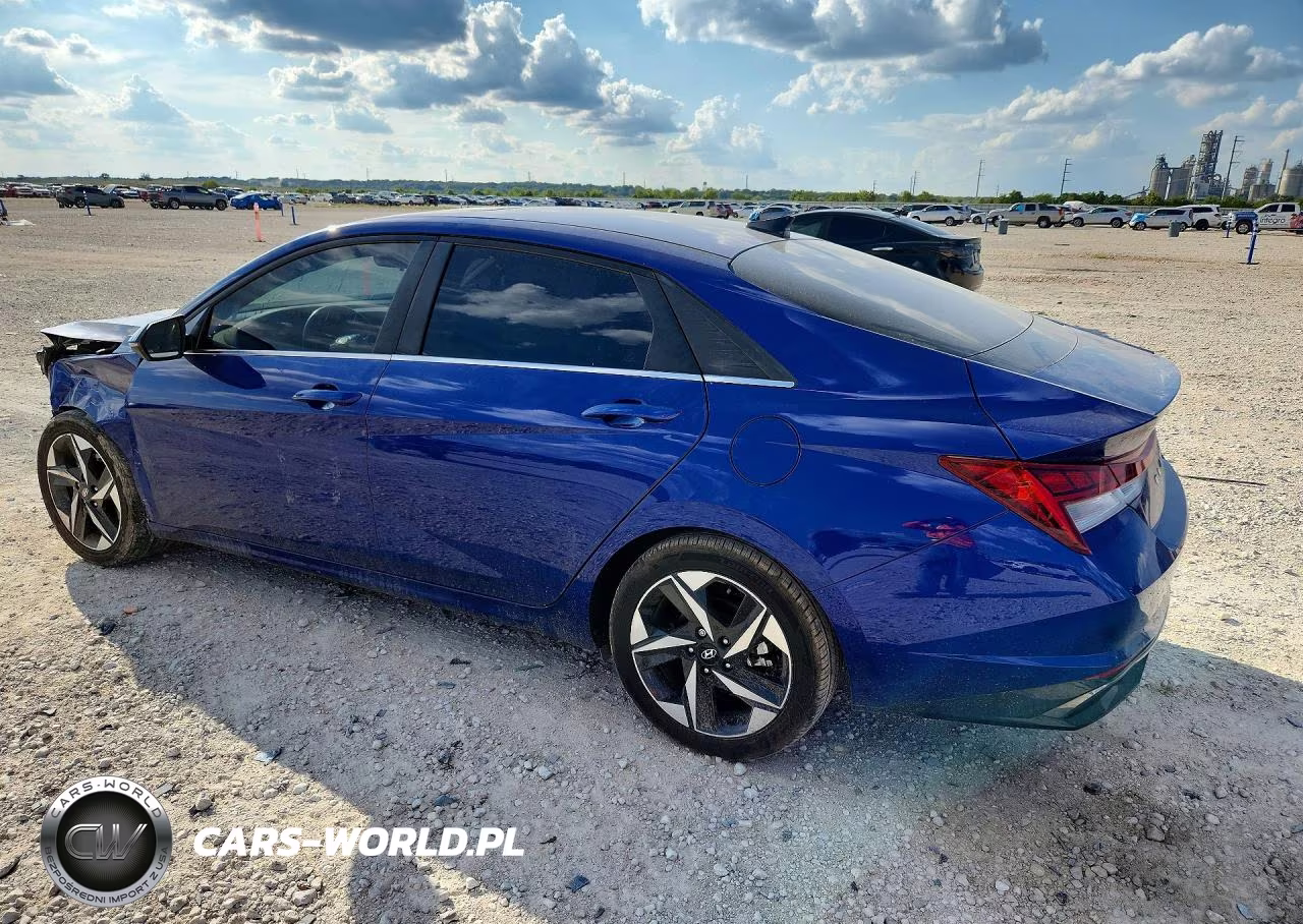 2021 Hyundai Elantra Sel VIN:5NPLN4AG5MH043162 - 2
