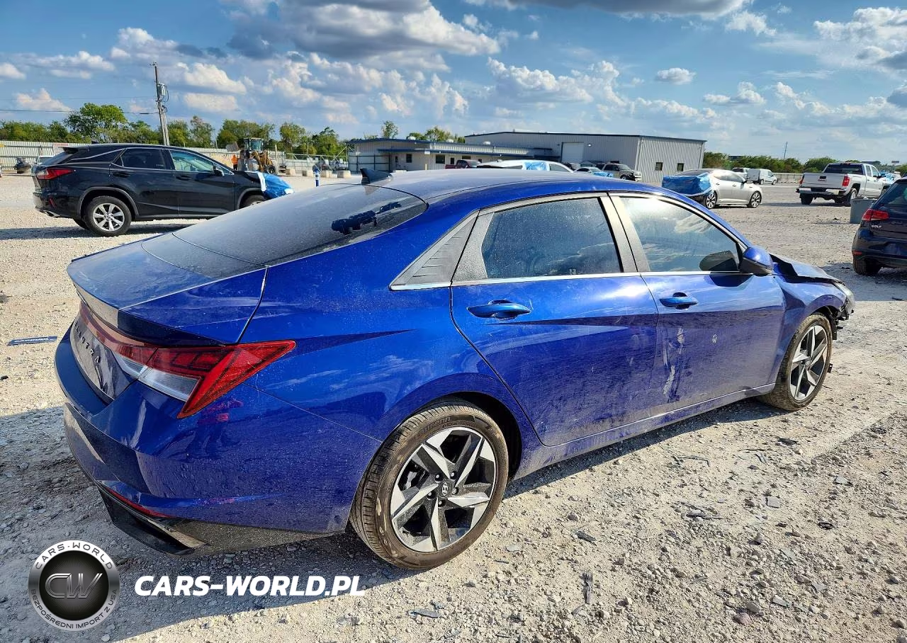 2021 Hyundai Elantra Sel VIN:5NPLN4AG5MH043162 - 3