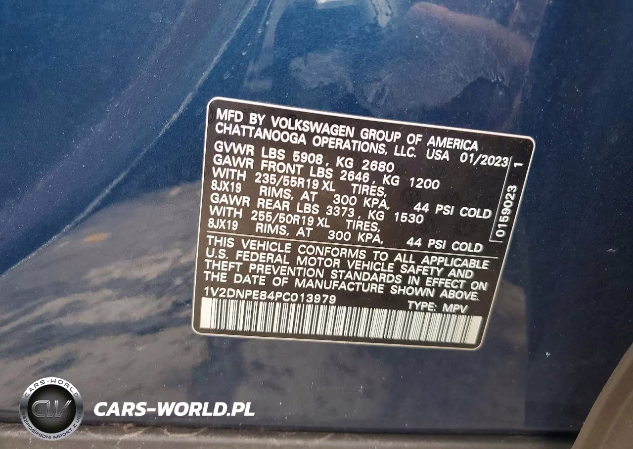 2023 Volkswagen Id.4 Pro VIN:1V2DNPE84PC013979 - 12